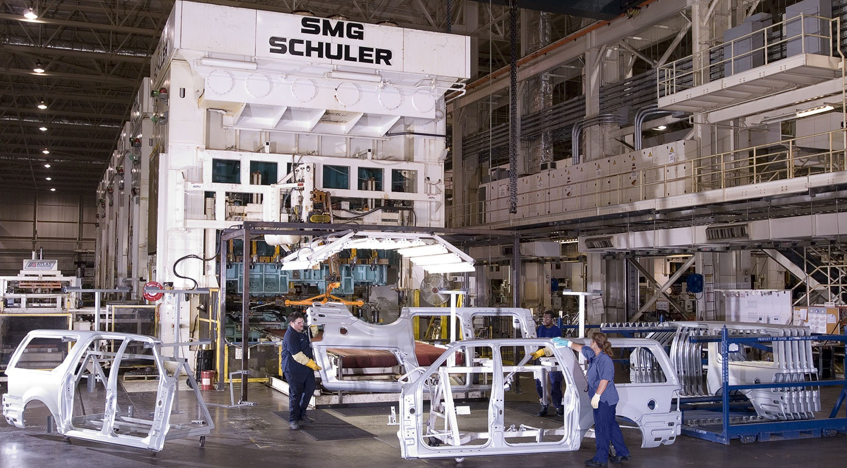 Stamping workshop line